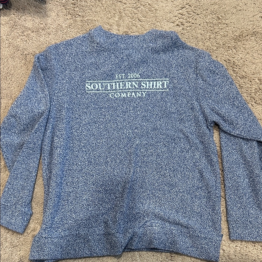 The Southern Shirt Company Heathered Blue Tee